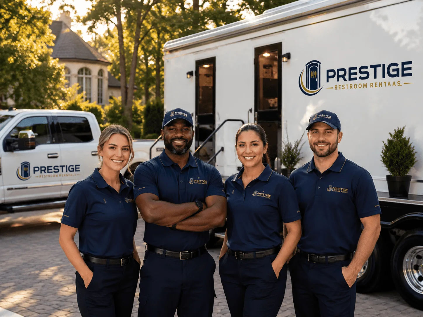 Trusted Luxury Portable Restrooms company in Neely, MS